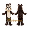 Brown Wolf Coyote Mascot Costume Brown Wolf Coyote Mascot Costume