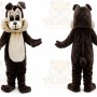 Brown Wolf Coyote Mascot Costume