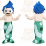 Bubble Guppies Gil Mascot Costume Cartoon Mascot