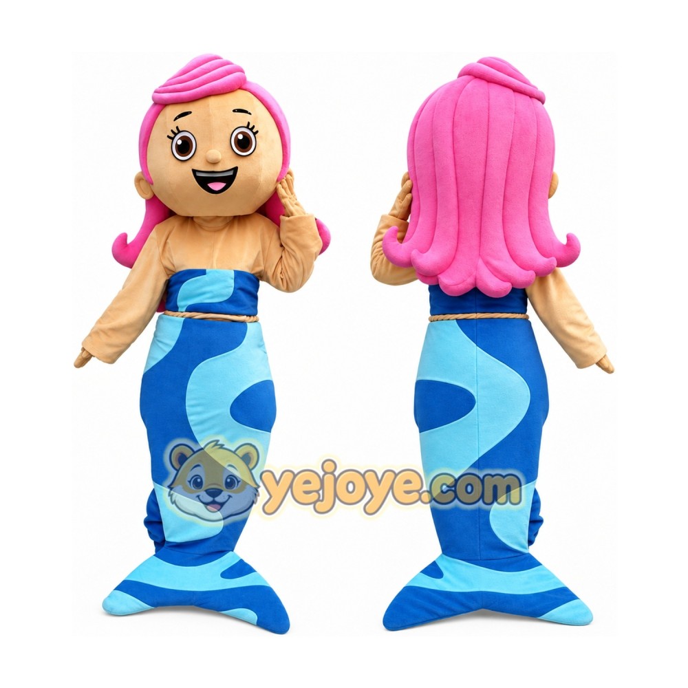 Bubble Guppies Molly Mascot Costume Bubble Guppies Molly Mascot Costume