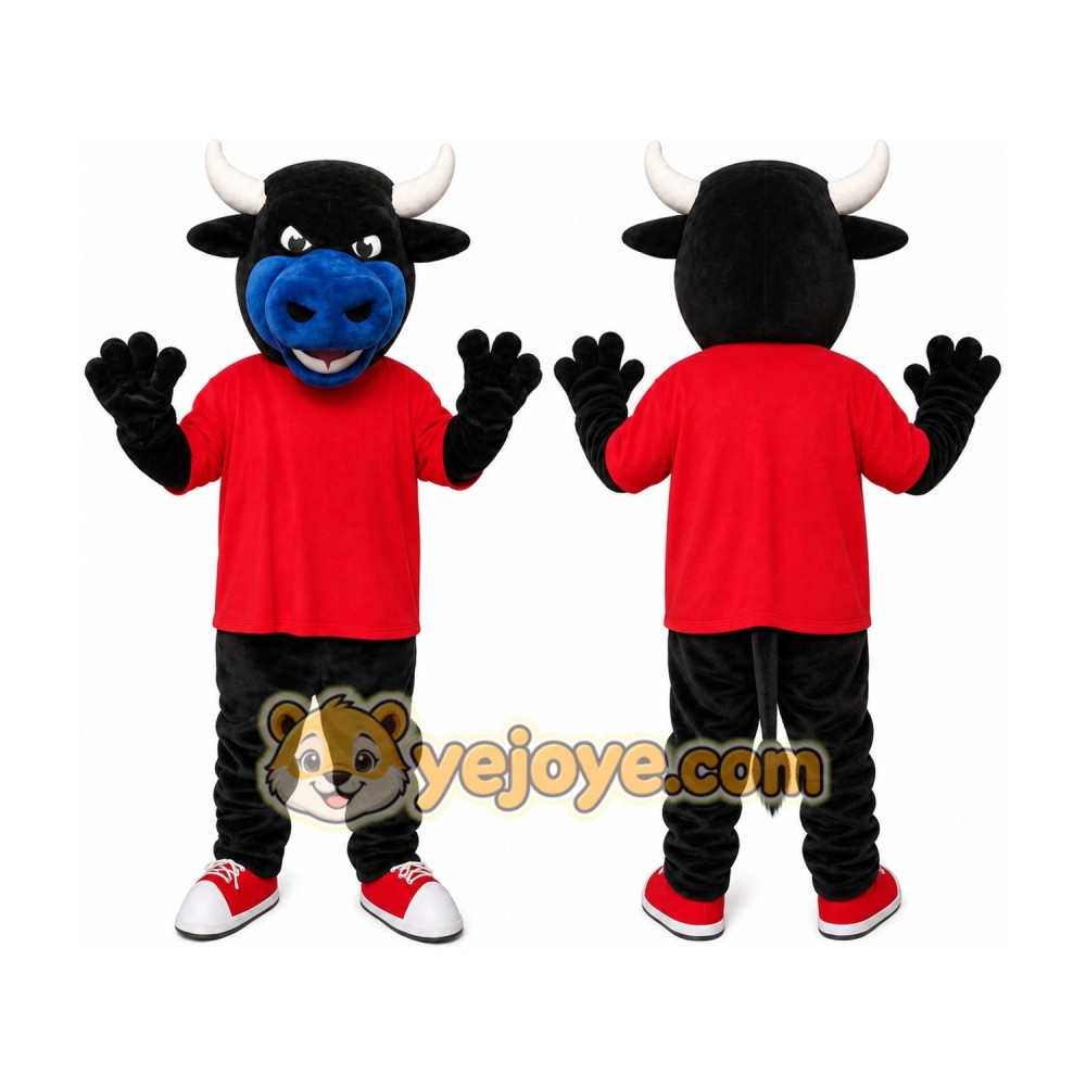Bull Cattle Bison Mascot Costume Bull Cattle Bison Mascot Costume
