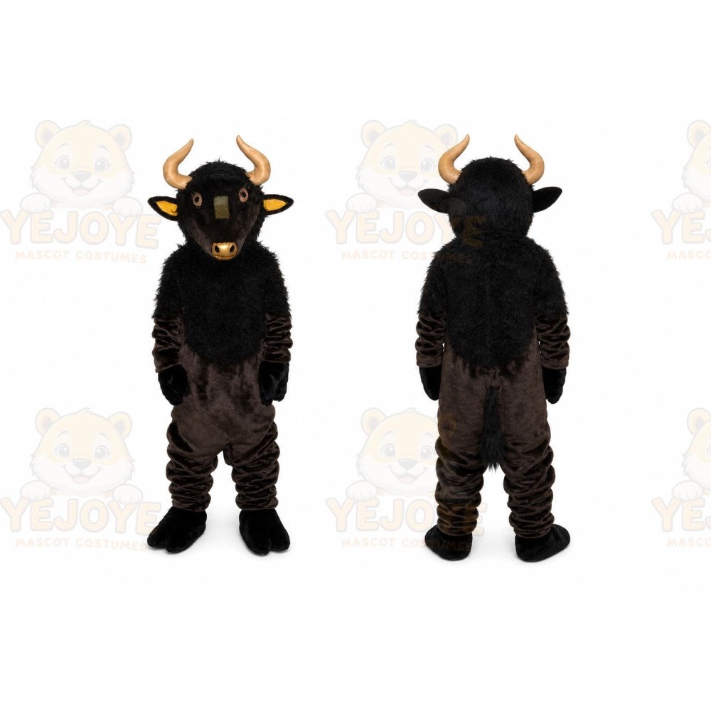 Bull Mascot Cattle Cow Costume