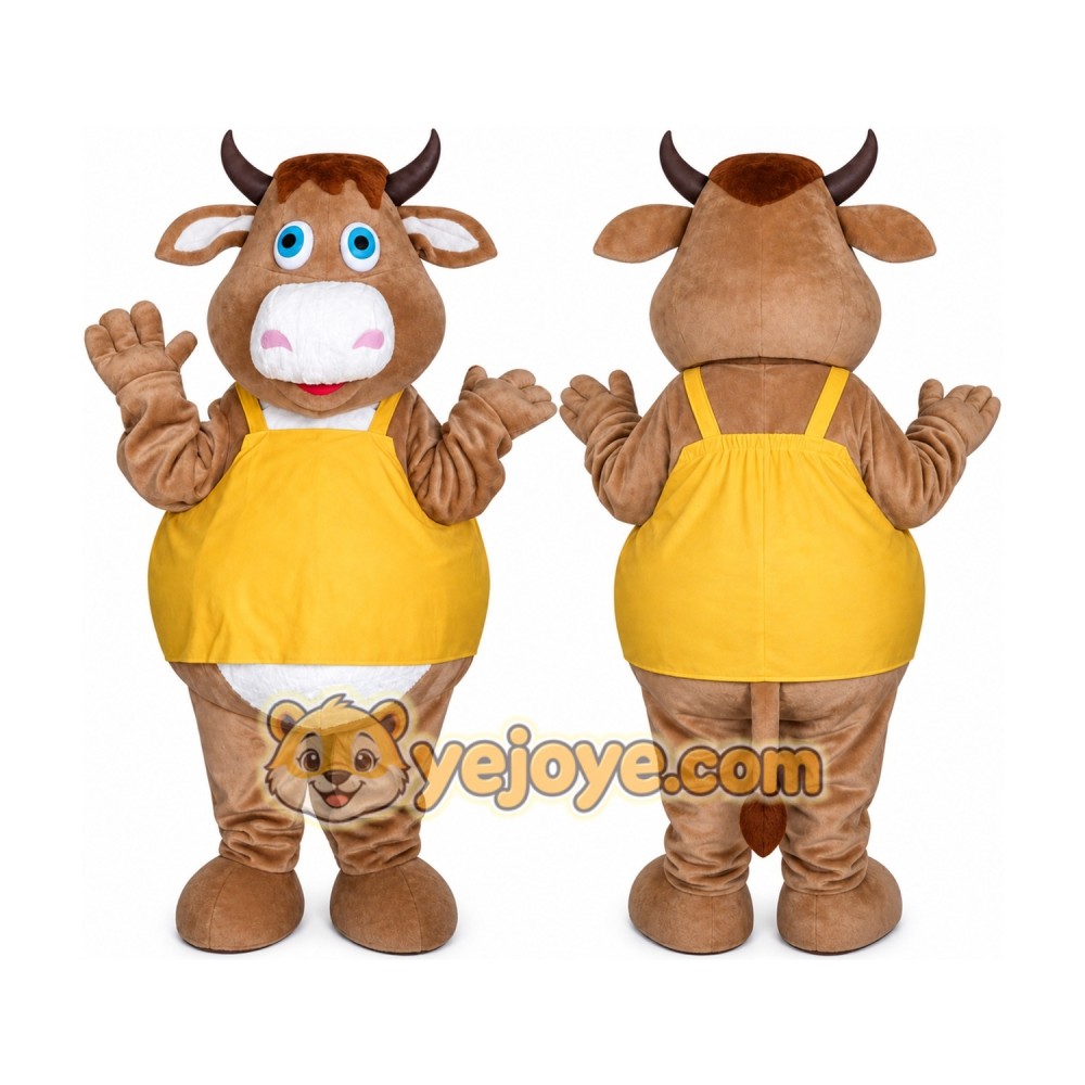 Bull Ox Cow Mascot Costume Bull Ox Cow Mascot Costume