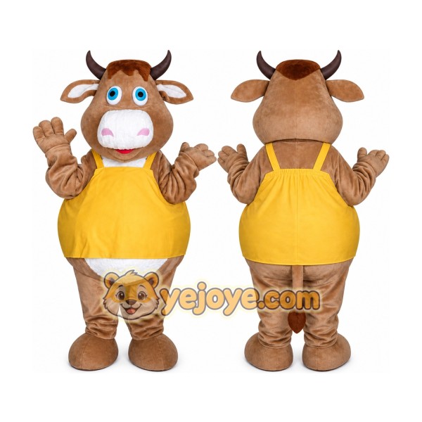 Bull Ox Cow Mascot Costume