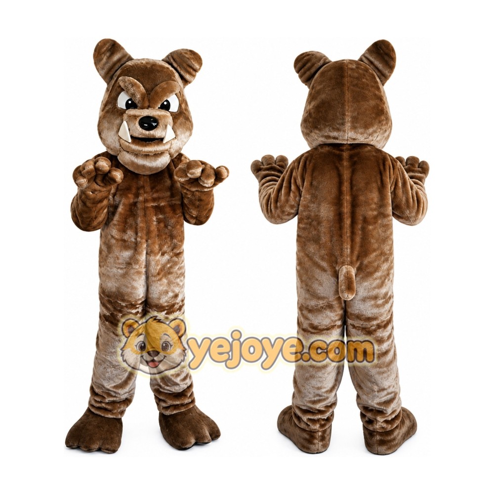 Bulldog Animal Mascot Costume