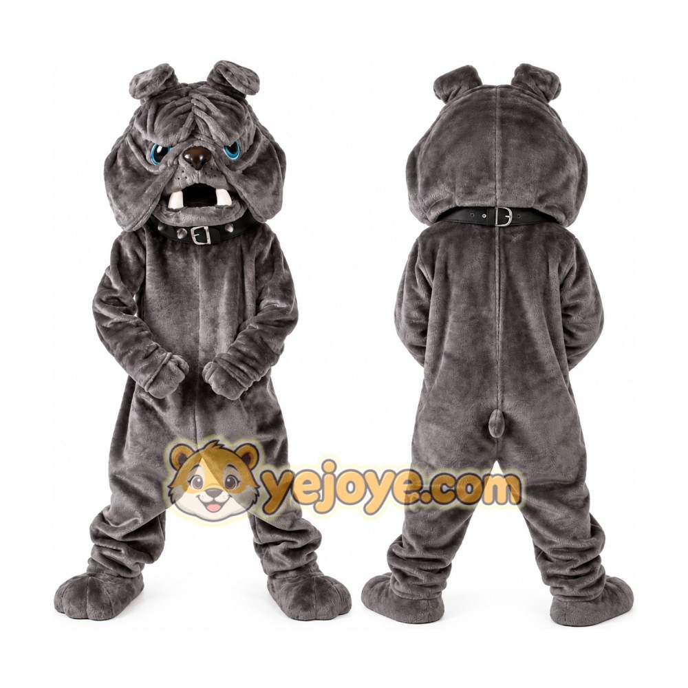 Bulldog Mascot Costume Adult