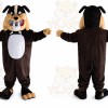 Bulldog Mascot Costume Cartoon Character