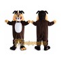 Bulldog Mascot Costume Cartoon Character