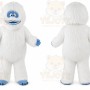 Bumble Yeti Abominable Snowman Mascot Costume