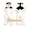 Bunnicula The Vampire Bunny Mascot Costume Bunnicula The Vampire Bunny Mascot Costume