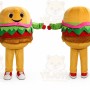 Burgers Hamburger Mascot Costume