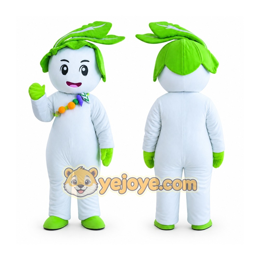 Cabbage Mascot Costume Cabbage Mascot Costume