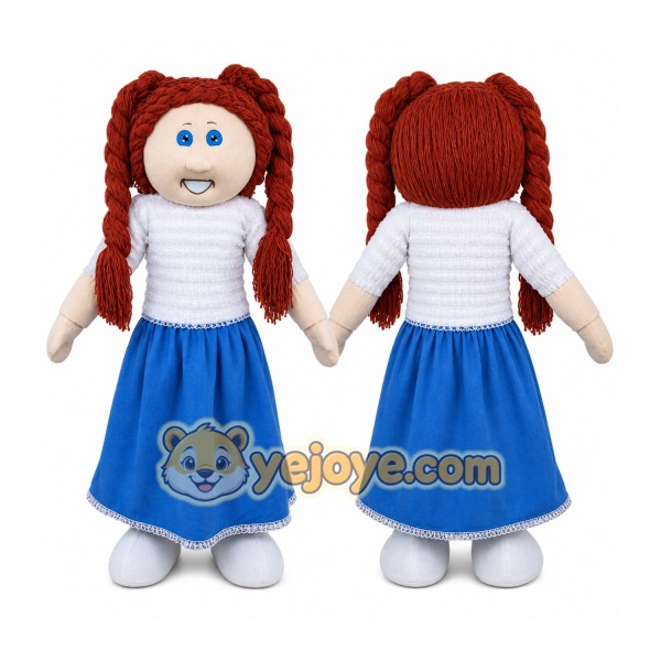 Cabbage Patch Girl Mascot Costume