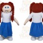 Cabbage Patch Girl Mascot Costume