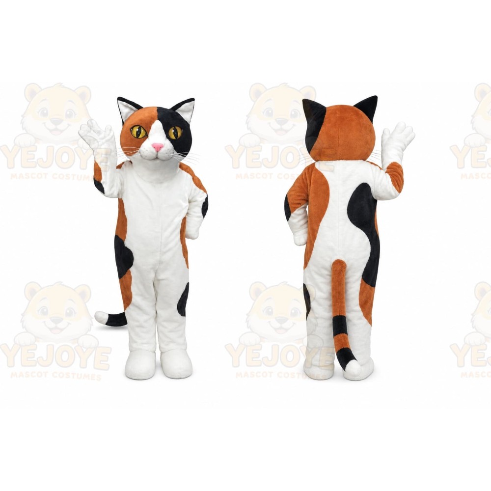 Calico Cat Mascot Costume