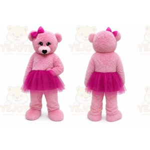 Candy Girl Teddy Bear Mascot Costumes