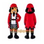 Captain Pirate Mascot Costume