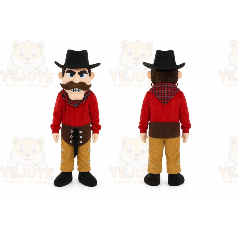 Captain Pirate Of The Caribbean Mascot Costume