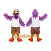 Cardinal Mascot Costume Purple Bird Cardinal Mascot Costume Purple Bird