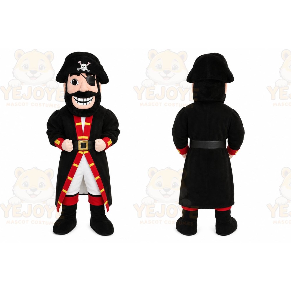 Caribbean Pirate Men Mascot Costume