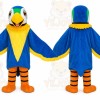 Carnival Blue Parrot Adults Mascot Costume
