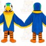 Carnival Blue Parrot Adults Mascot Costume