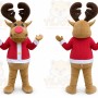 Carnival Happy Deer Cartoon Mascot Costume