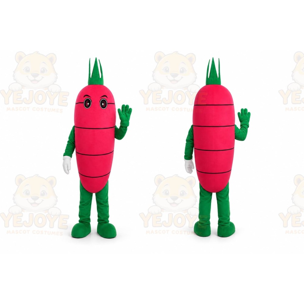 Carrot Mascot Costume Vegetables