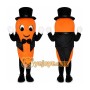 Carrot Mascot Costume W_Tailcoat Hat