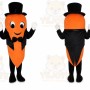 Carrot Mascot Costume W_Tailcoat Hat