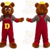 Cartoon Bear Mascot Costume