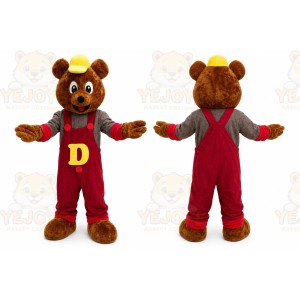 Cartoon Bear Mascot Costume