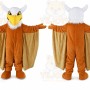 Cartoon Brown Big Bird Mascot Costume