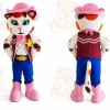 Cartoon Cat Mascot Costume