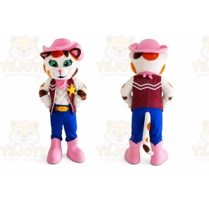Cartoon Cat Mascot Costume