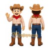 Cartoon Cowboy Mascot Costume Cartoon Cowboy Mascot Costume