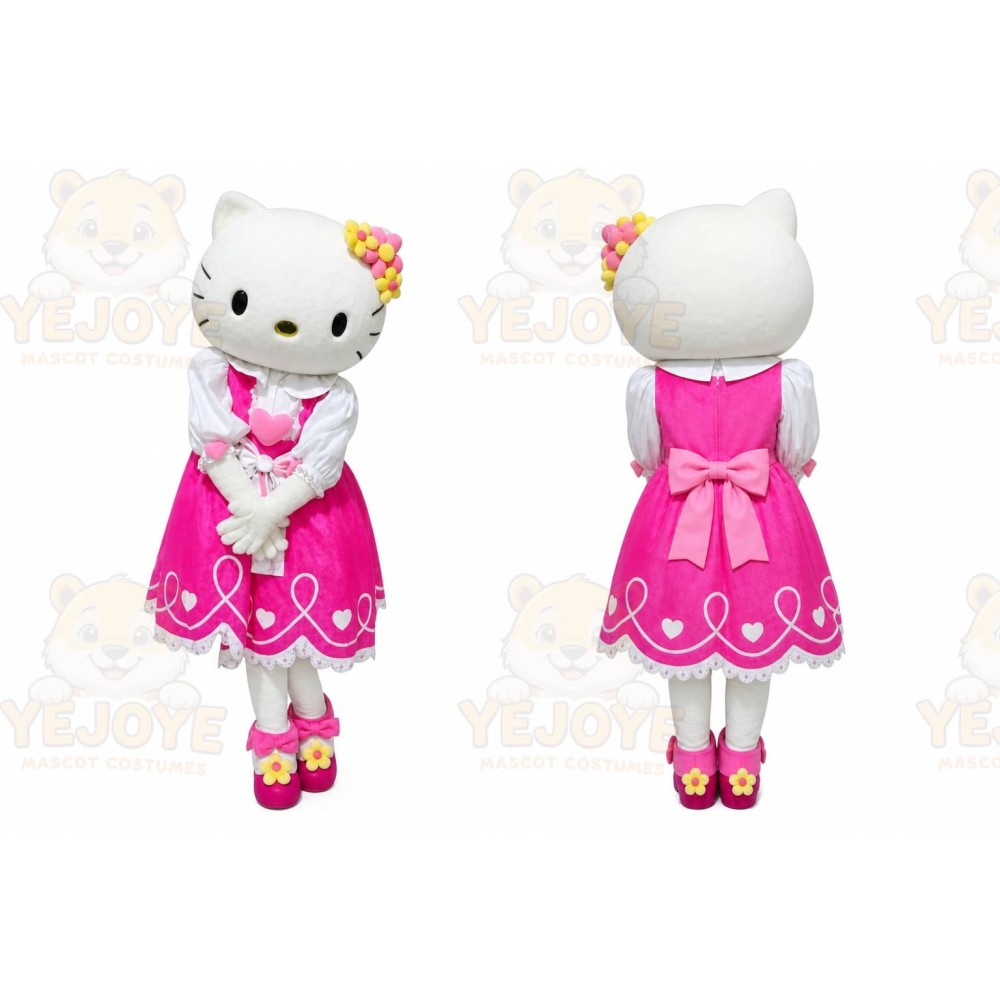 Cartoon Cute Cat Mascot Costume