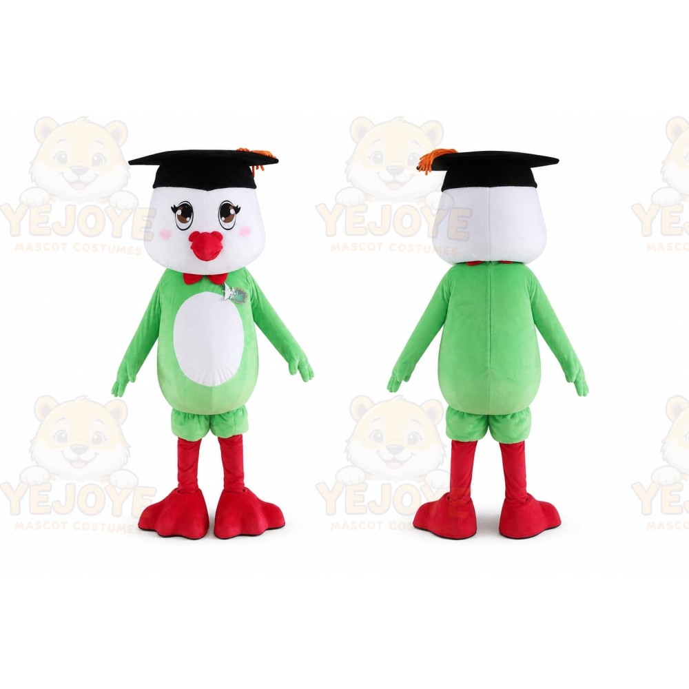 Cartoon Dr. Bird Mascot Costume Adult Character Costume