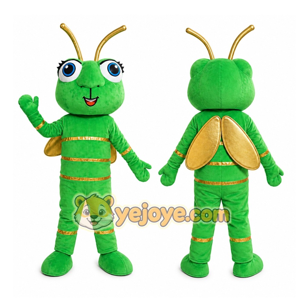 Cartoon Firefly Mascot Costume Cartoon Firefly Mascot Costume