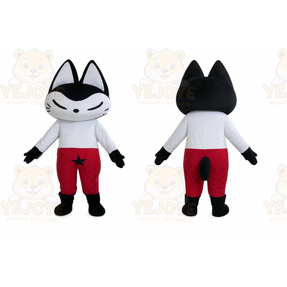 Cartoon Fox Mascot Costume Custom Cartoon Character Cosplay