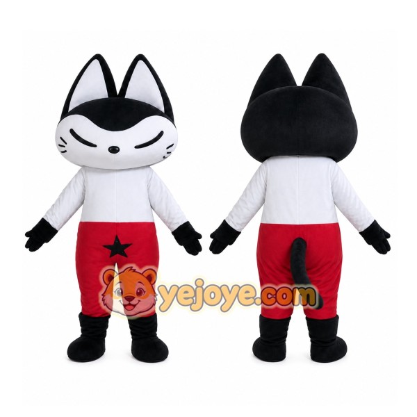Cartoon Fox Mascot Costume Custom Cartoon Character Cosplay