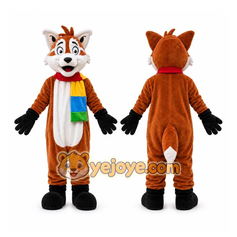 Cartoon Fox Mascot Costume Cartoon Fox Mascot Costume