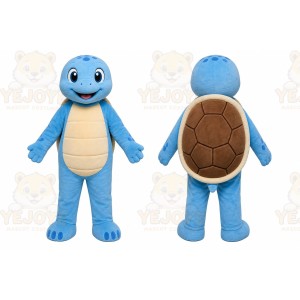 Cartoon Go Mascot Costume Squirtle Blue Turtle