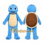 Cartoon Go Mascot Costume Squirtle Blue Turtle
