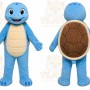 Cartoon Go Mascot Costume Squirtle Blue Turtle