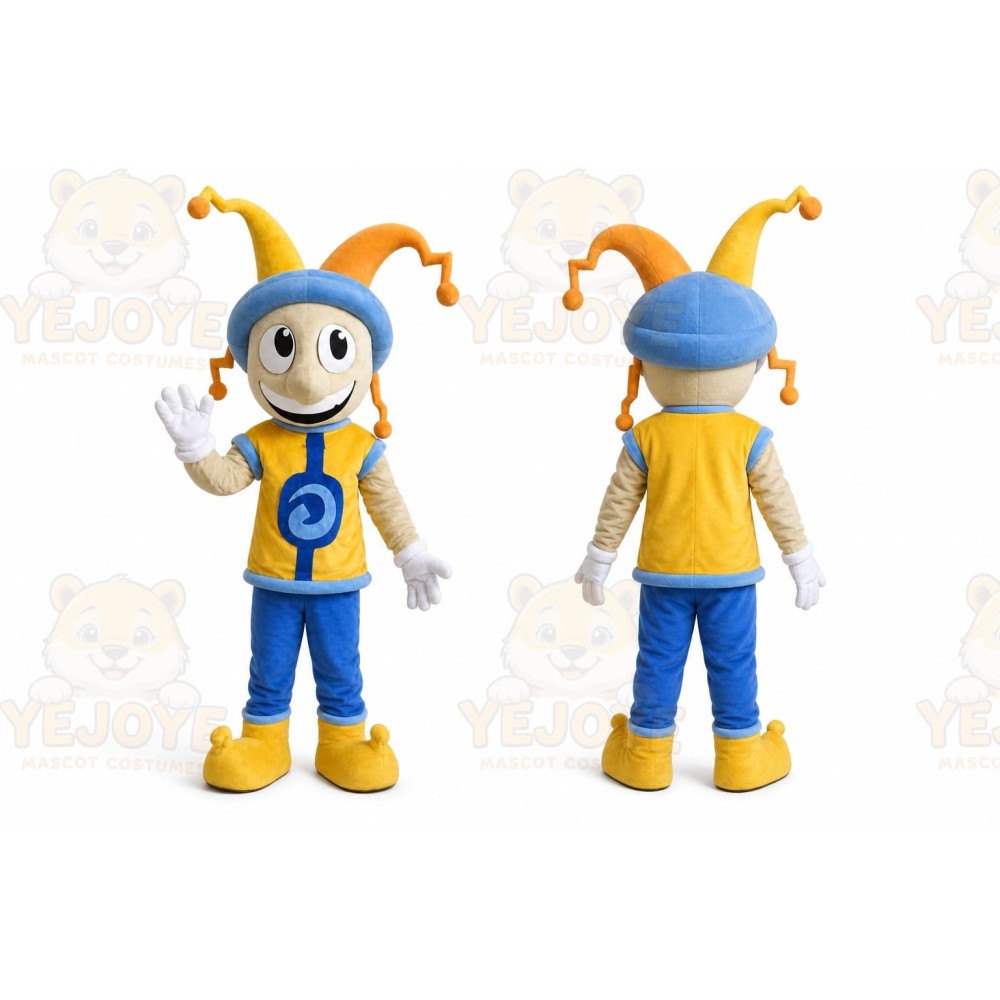Cartoon Happy Boy Mascot Costume