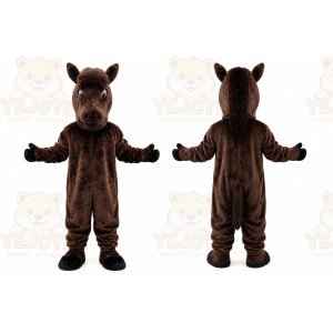 Cartoon Horse Mascot Mustang Costume