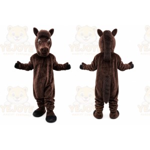 Cartoon Horse Mustang Mascot Costume Stallion