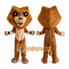 Cartoon Lion Mascot Costume
