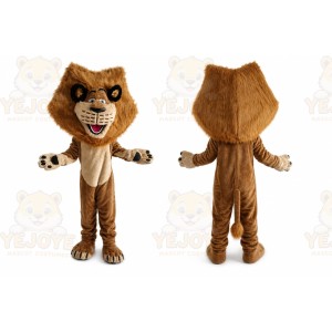 Cartoon Lion Mascot Costume